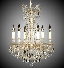  CH9228-O-01G-PI - 6 Light Biella Chandelier